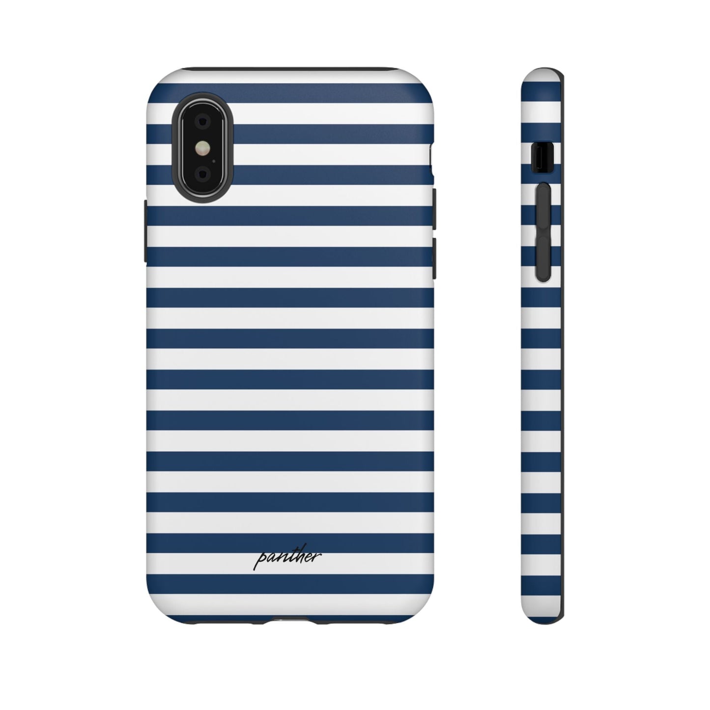 Navy Stripes.