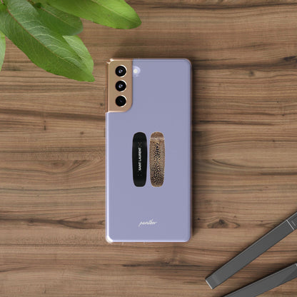 Panther Skateboard Clear Case