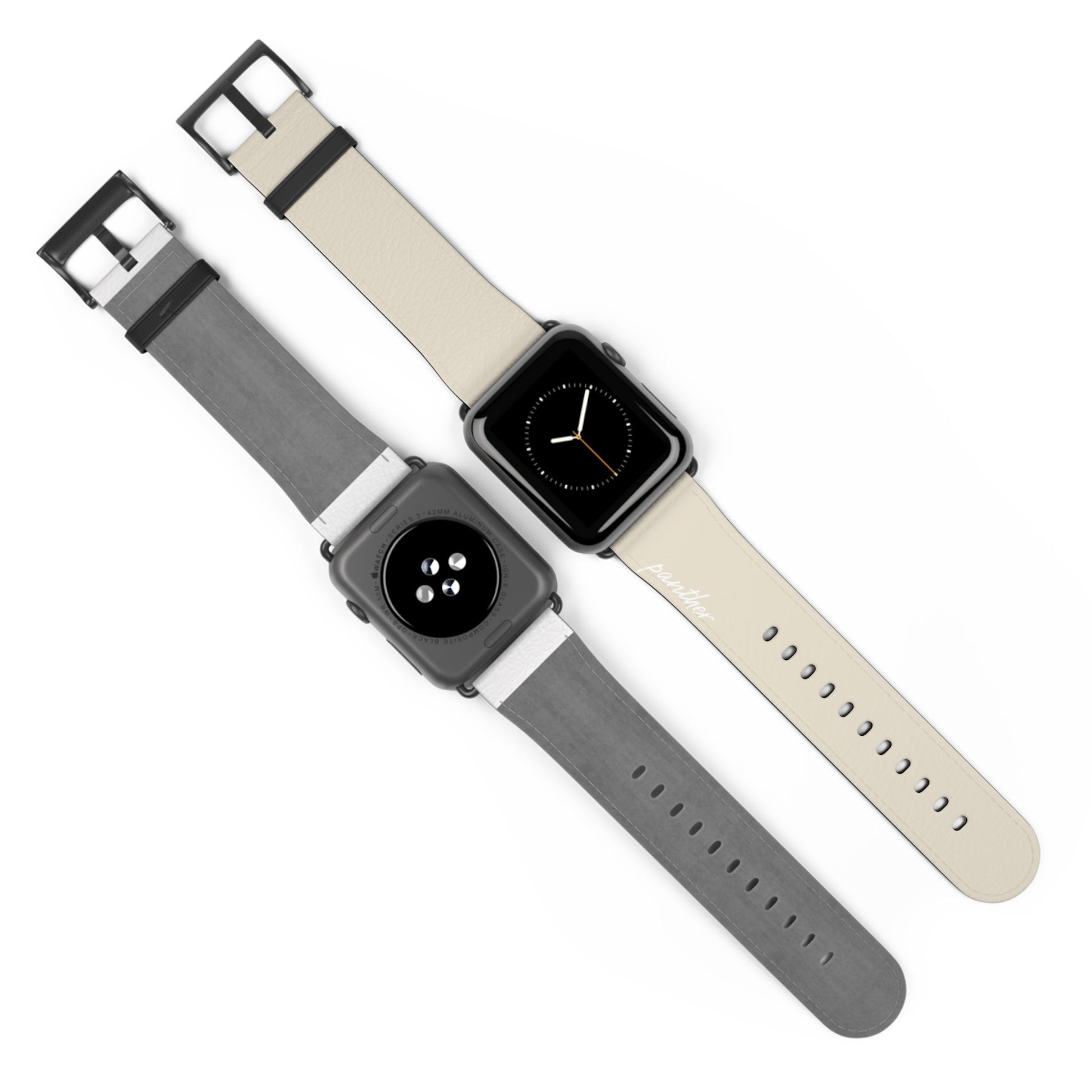 Beige AppleWatch Band.