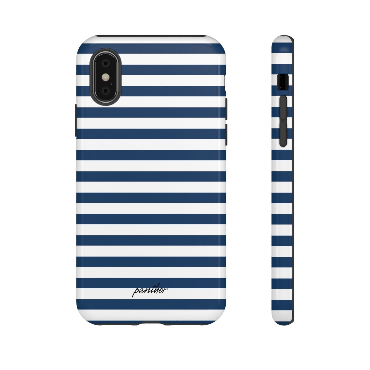 Navy Stripes.