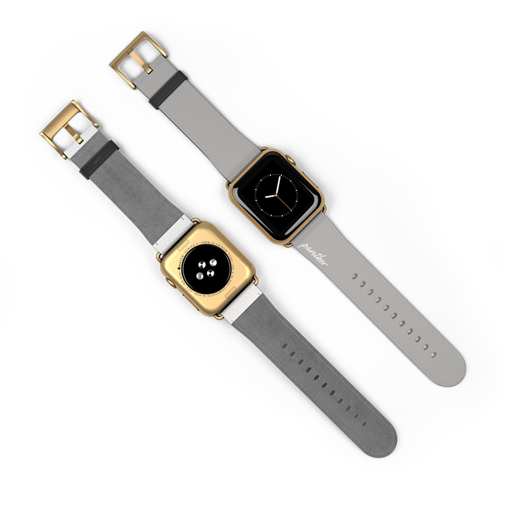 Grey AppleWatch Band.