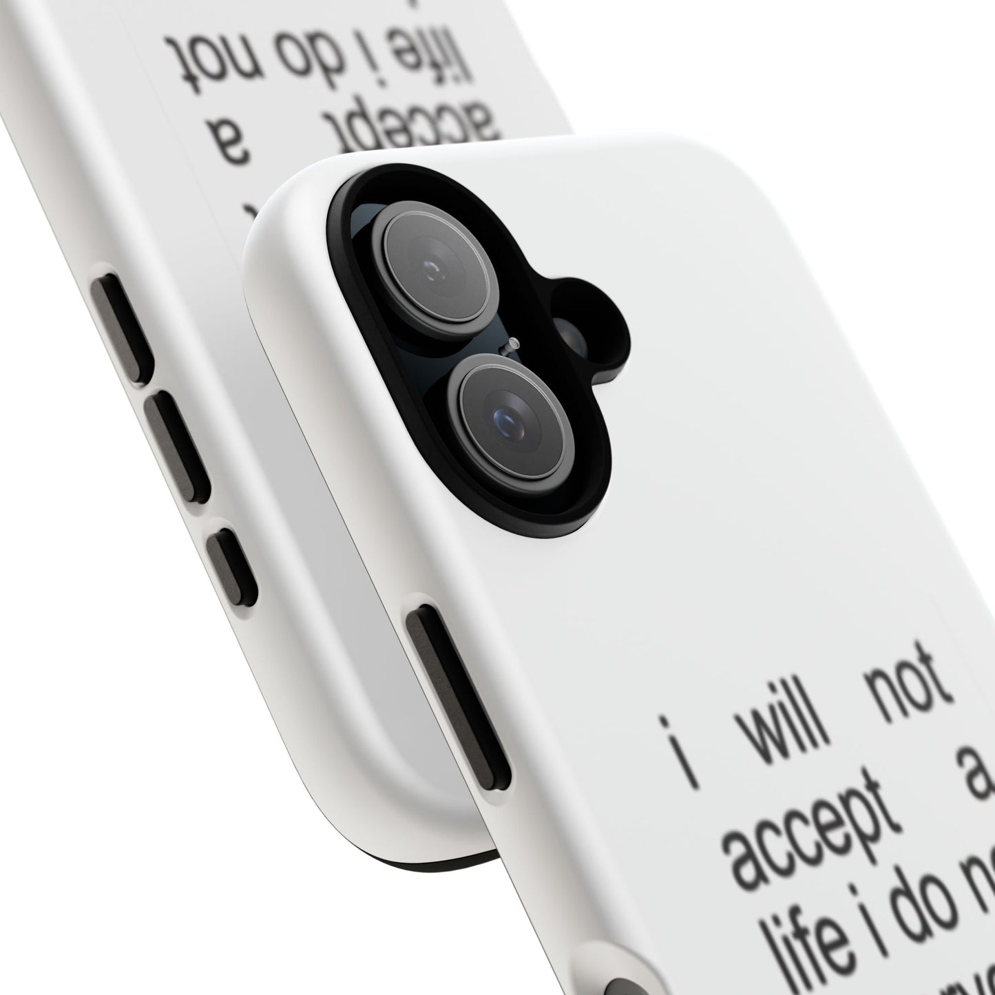 I Will Not Accept A Life I Do Not Deserve