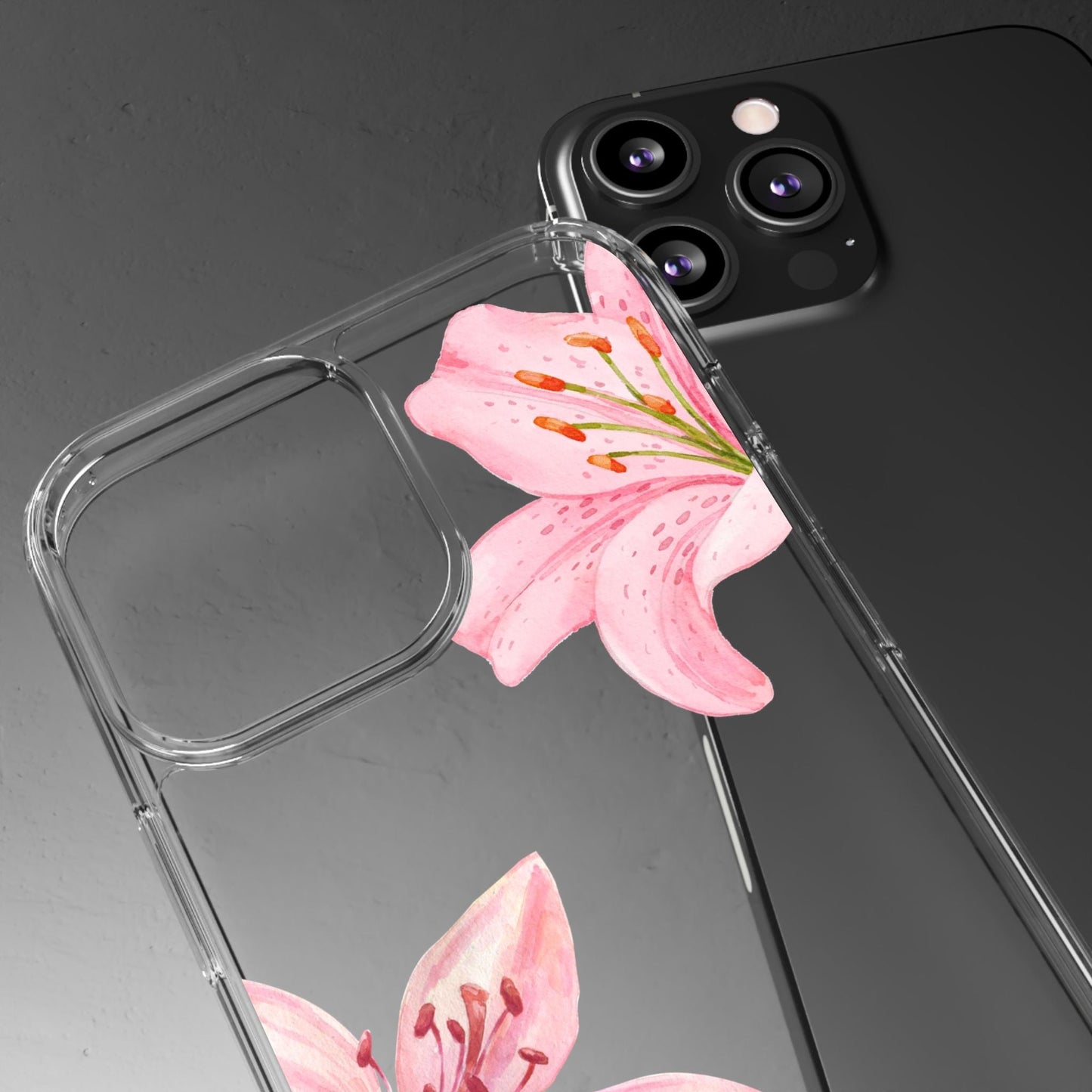 Blossom Grace Clear Case
