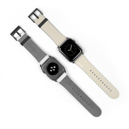 Beige AppleWatch Band.