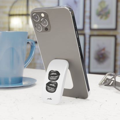 Glam Grin Phone Click-On Grip.