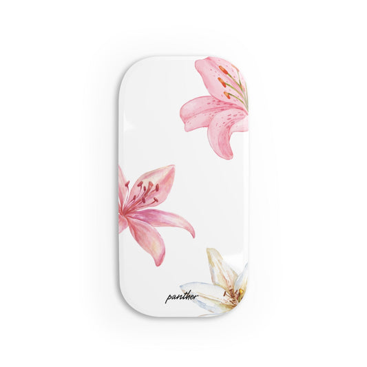 Blossom Grace (White) Phone Click-On Grip.