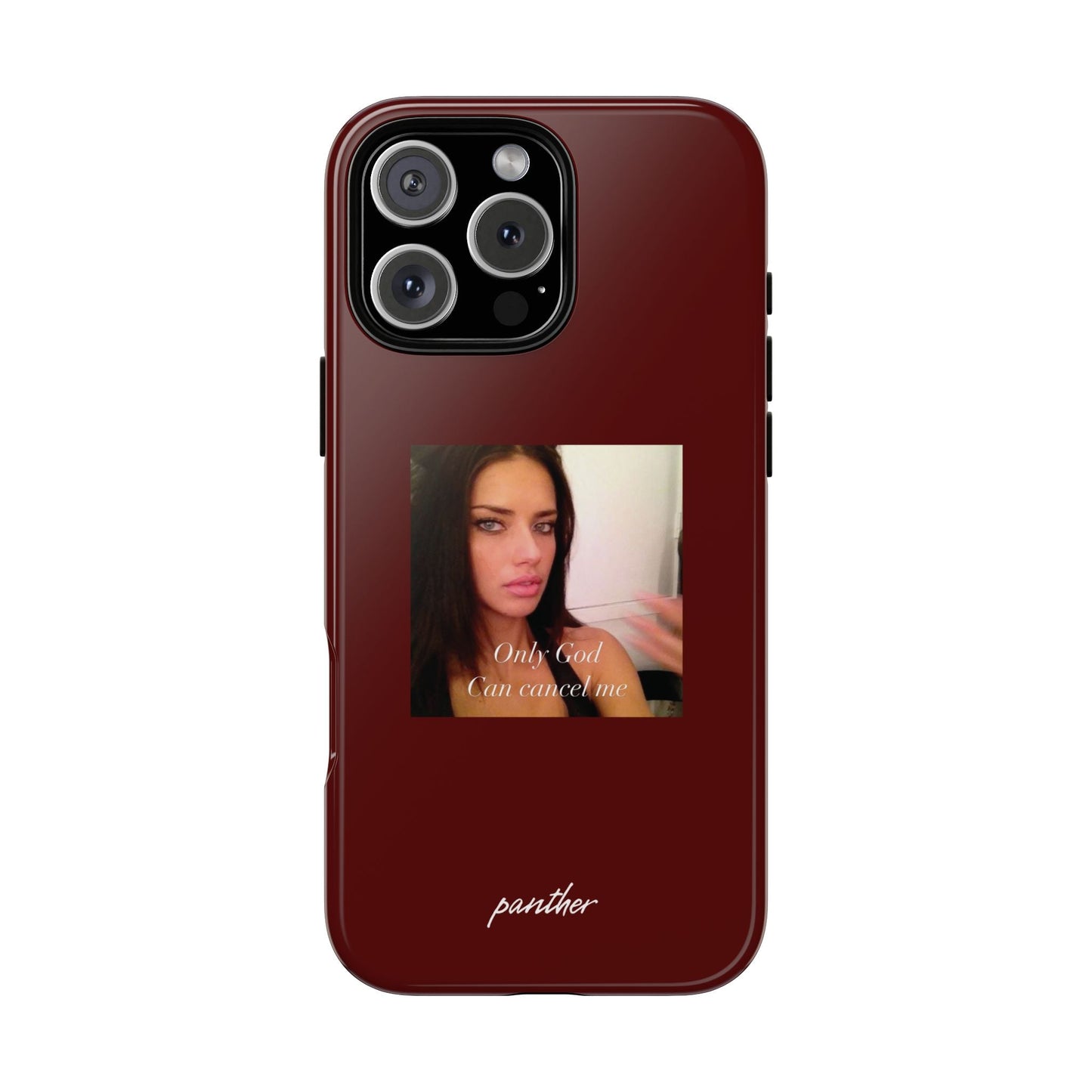 "Only God Can Cancel Me" (Red)