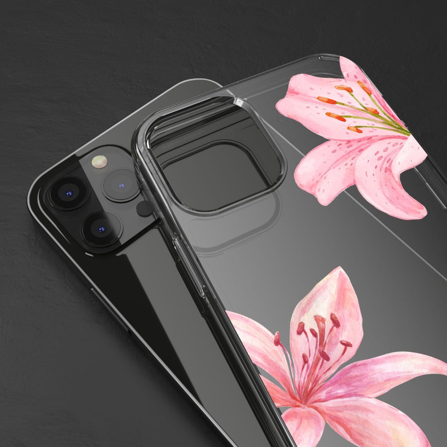 Blossom Grace Clear Case