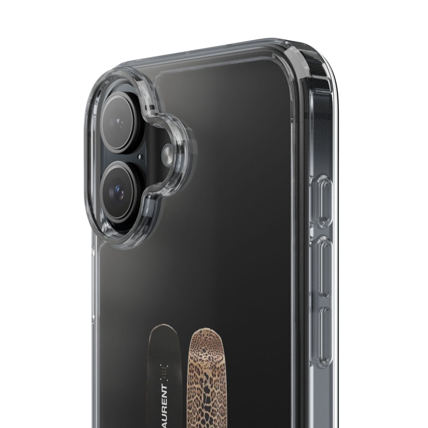 Panther Skateboard Clear Case