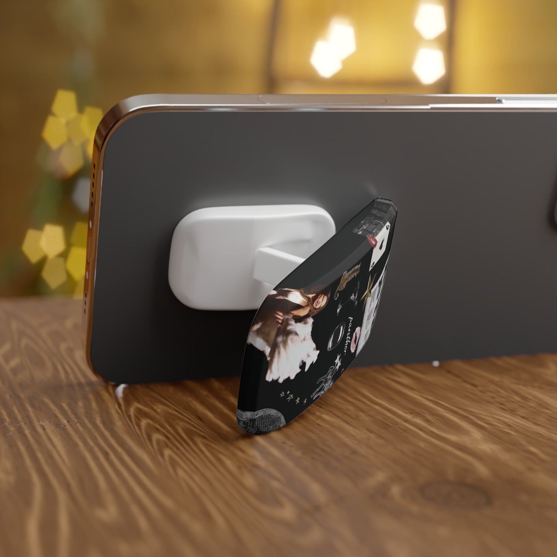 Runway Dreams Phone Click-On Grip (Black).