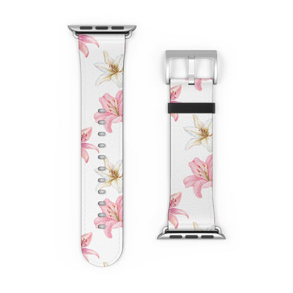 Blossom Grace (White) AppleWatch Band