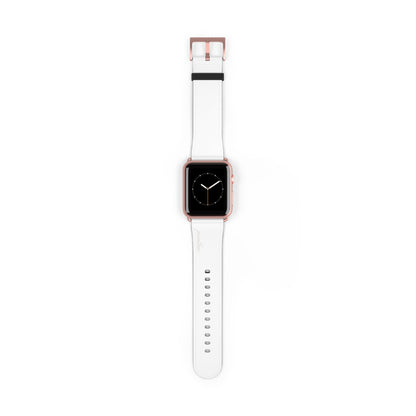 White AppleWatch Band.