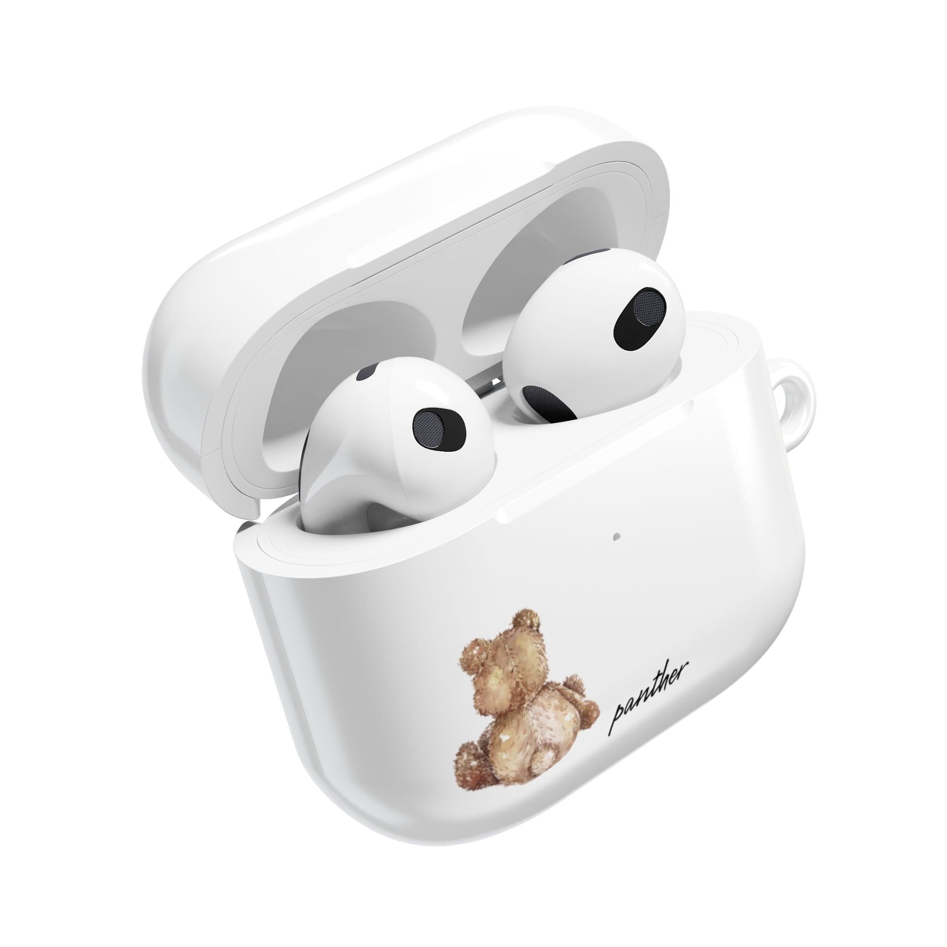 Cuddly Bear (White) AirPods/ Pro Cases.