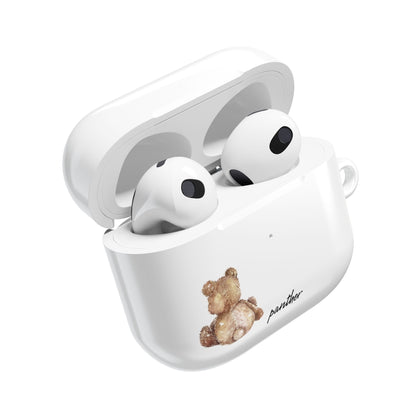 Cuddly Bear (White) AirPods/ Pro Cases.