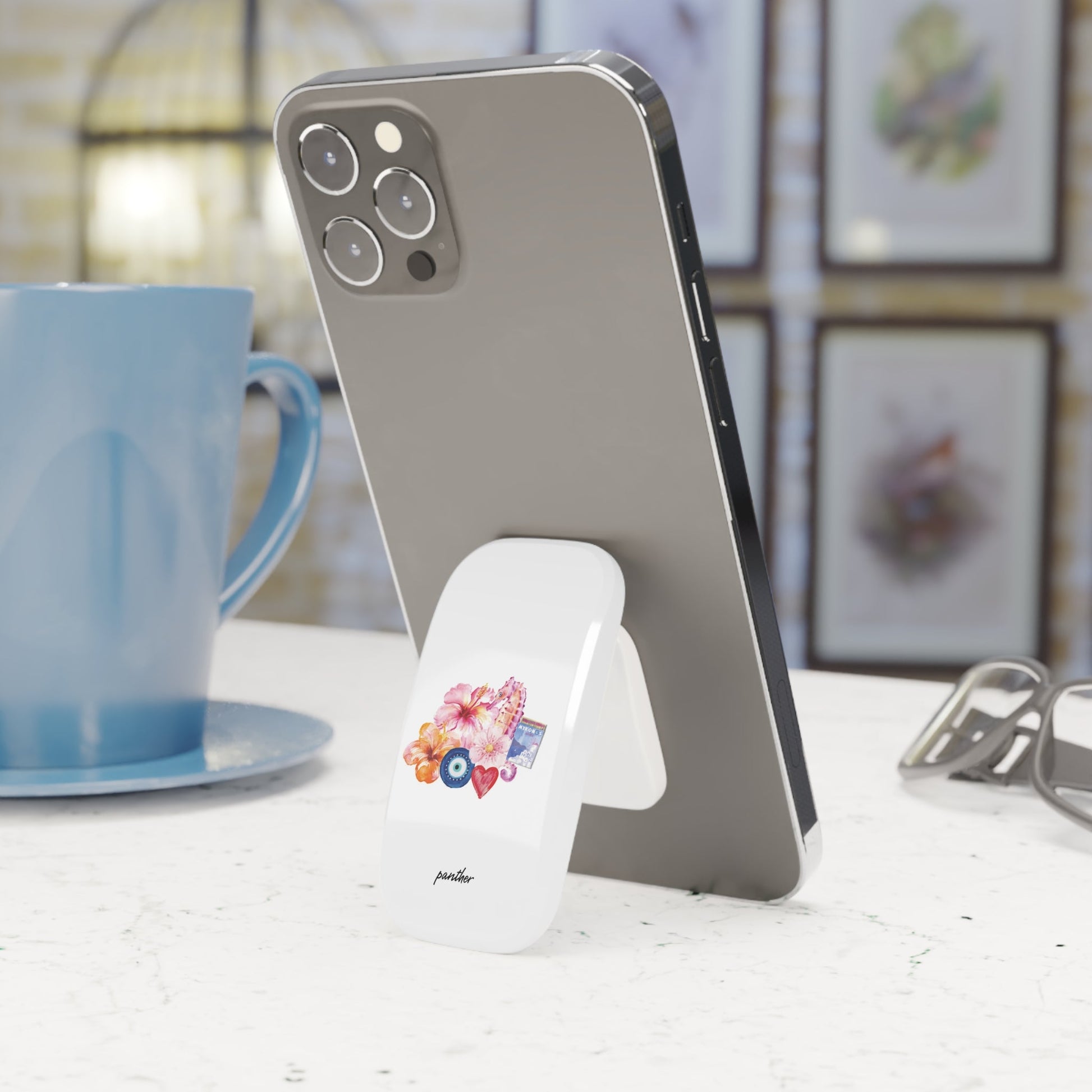 European Summer Phone Click-On Grip.