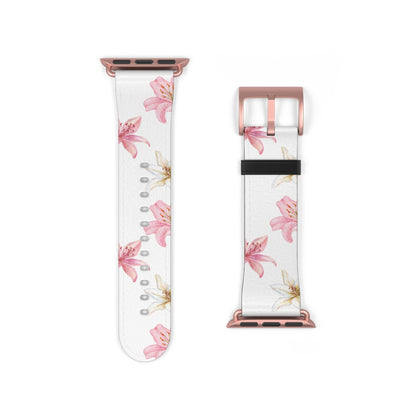 Blossom Grace (White) AppleWatch Band