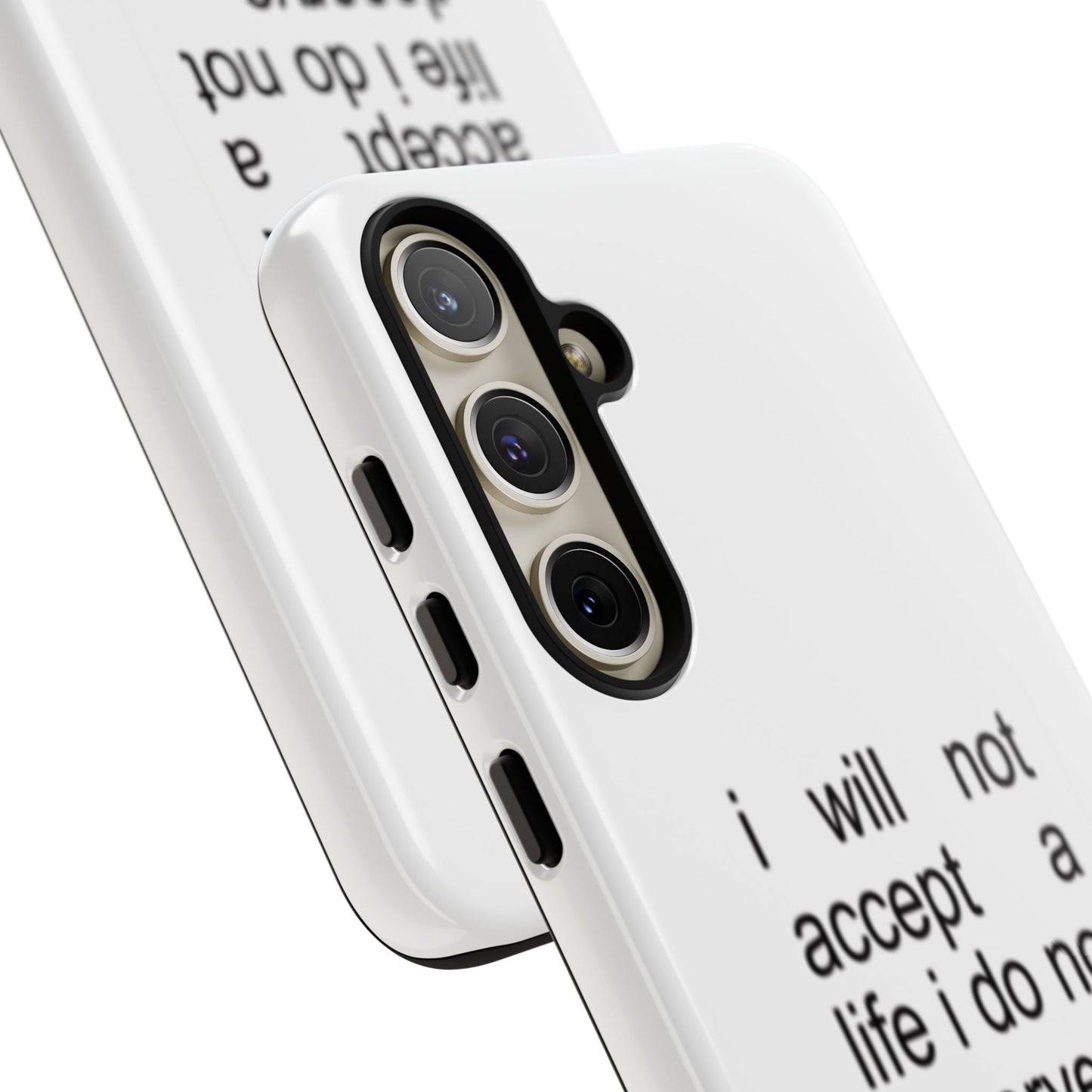 I Will Not Accept A Life I Do Not Deserve