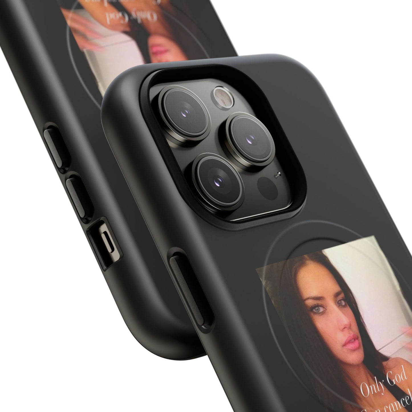 "Only God Can Cancel Me" (Black) (Magsafe)