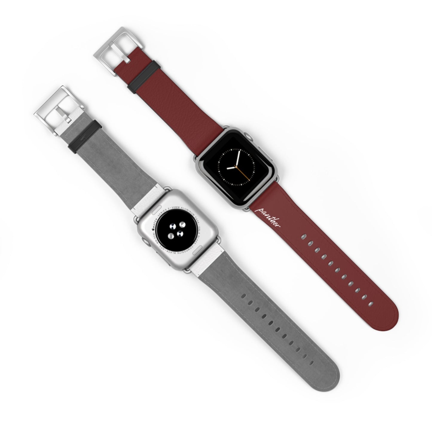 Burgundy AppleWatch Band.
