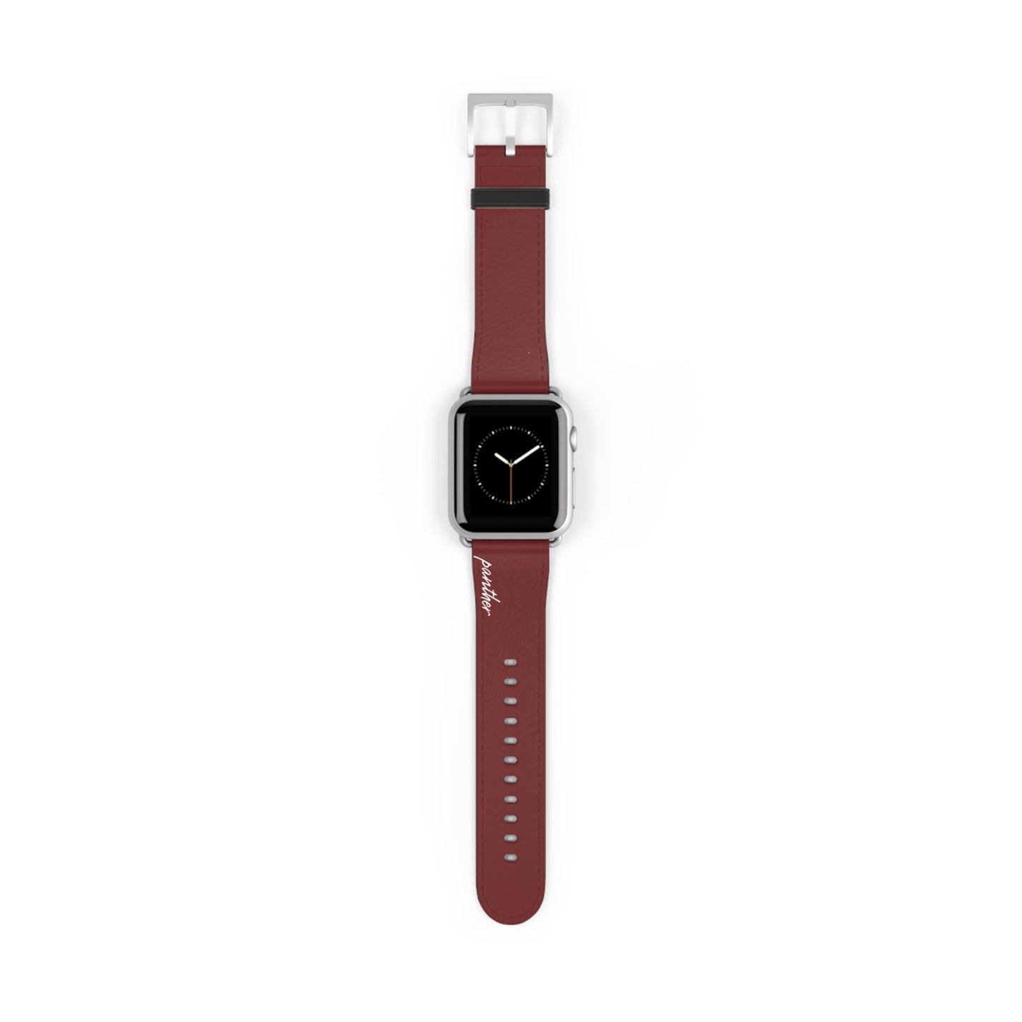 Burgundy AppleWatch Band.