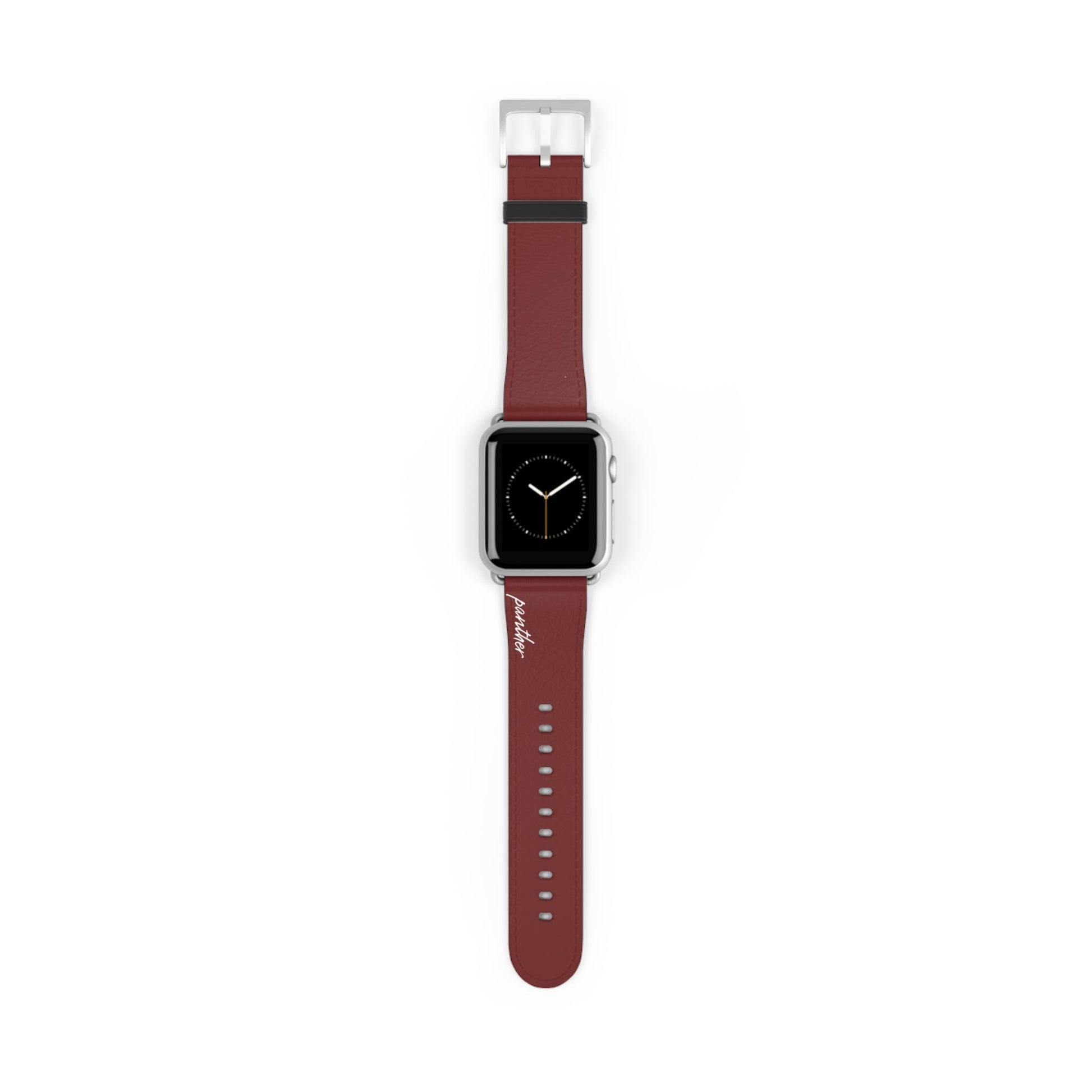 Burgundy AppleWatch Band.