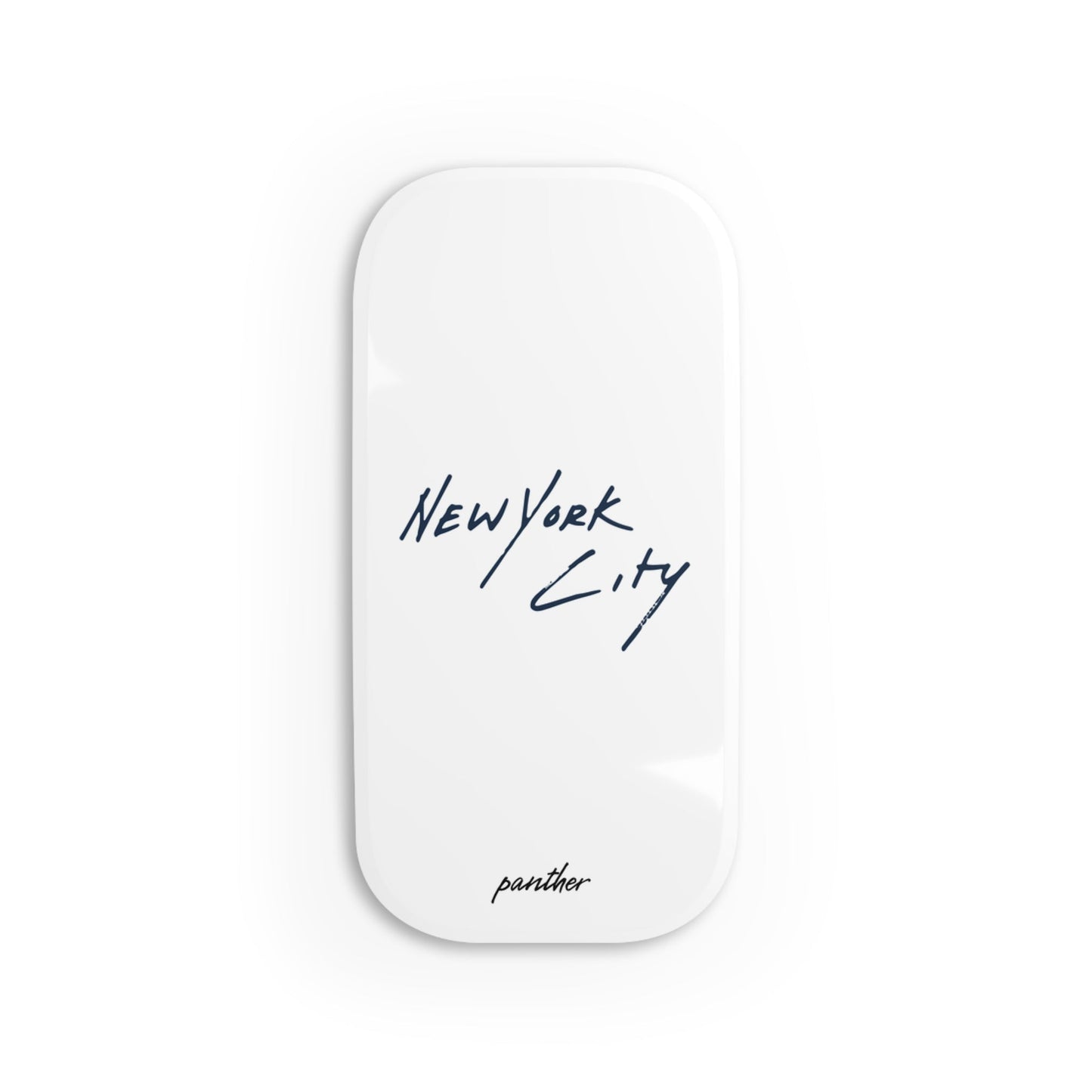 NYC (Navy Blue) Phone Click-On Grip.