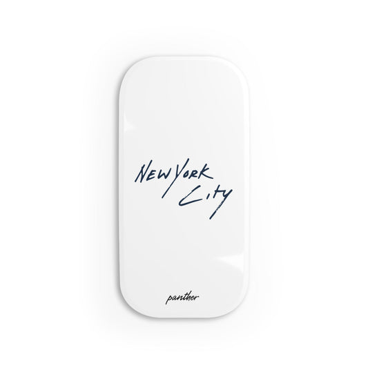 NYC (Navy Blue) Phone Click-On Grip.