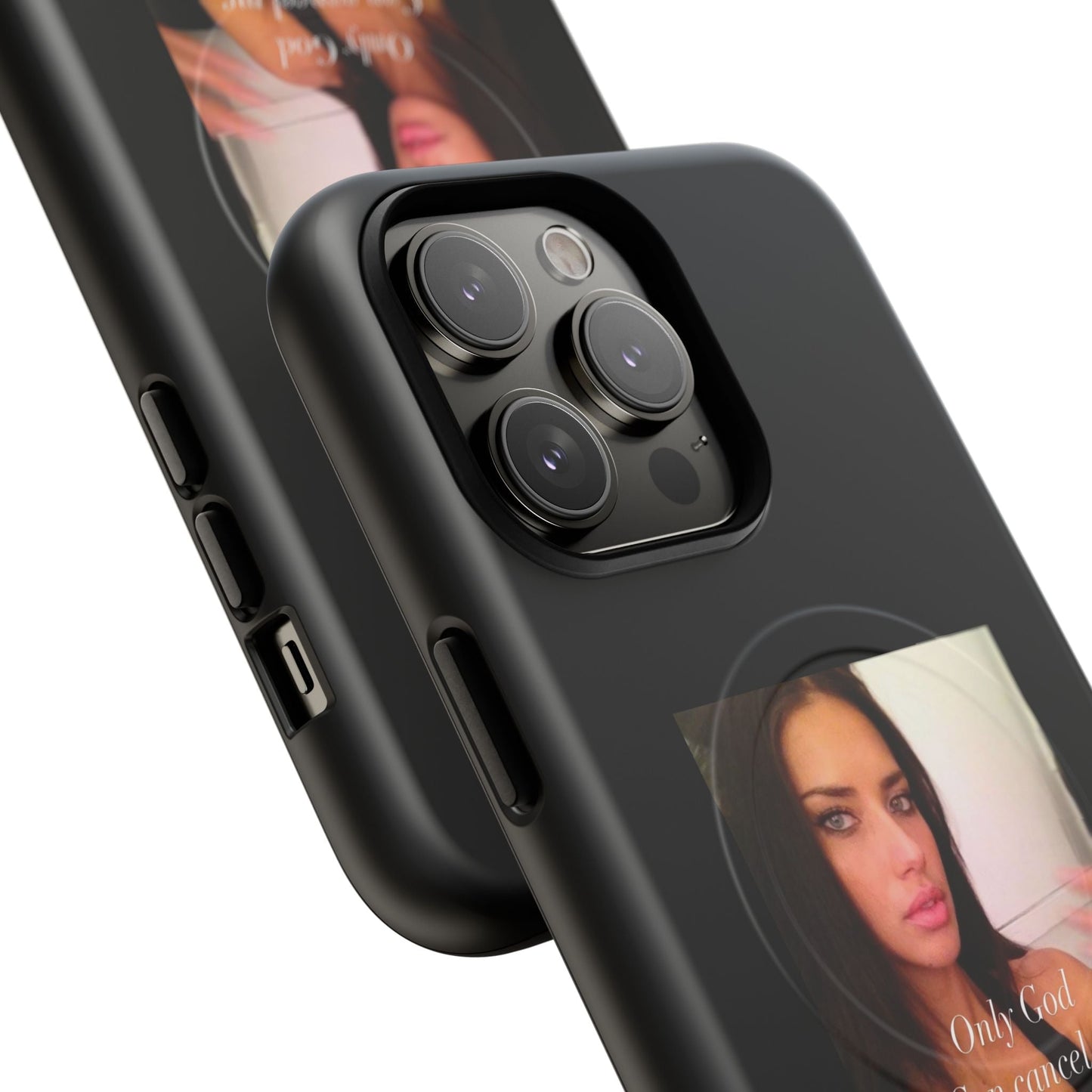 "Only God Can Cancel Me" (Black) (Magsafe)