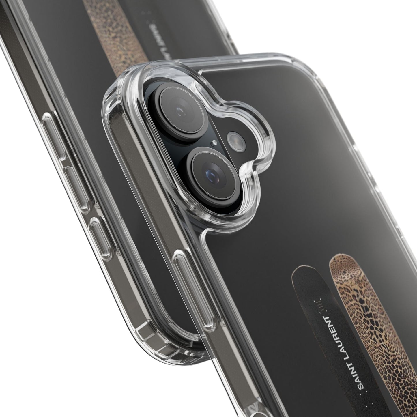 Panther Skateboard Clear Case