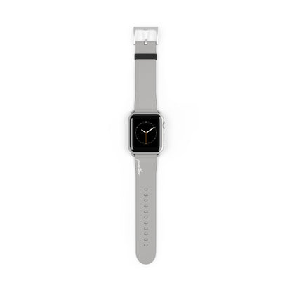 Grey AppleWatch Band.