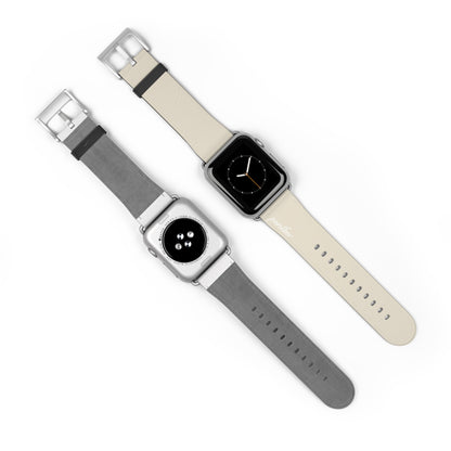 Beige AppleWatch Band.