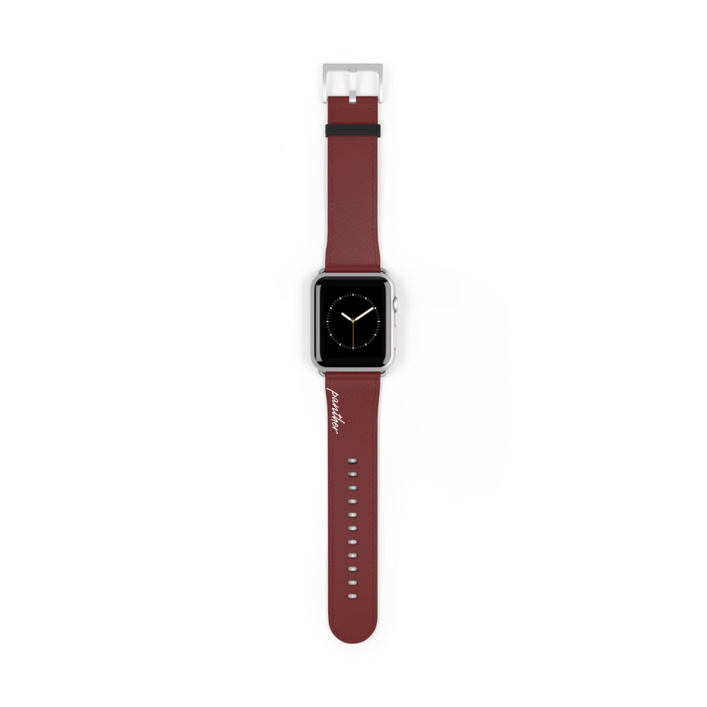 Burgundy AppleWatch Band.