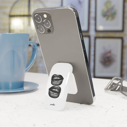 Glam Grin Phone Click-On Grip.