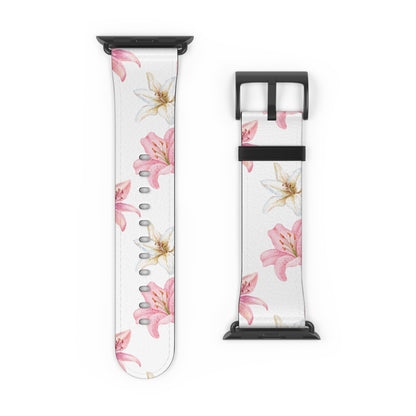 Blossom Grace (White) AppleWatch Band.