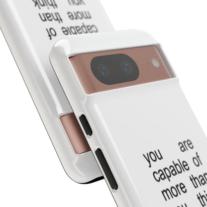 You Are Capable Of More Than You Think