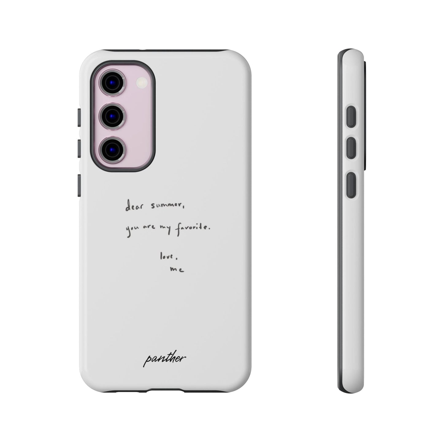 "Dear summer, you are my favorite."