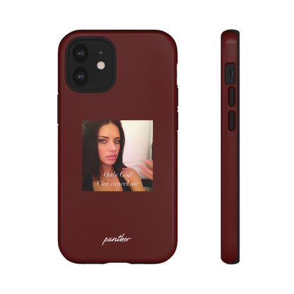 "Only God Can Cancel Me" (Red).