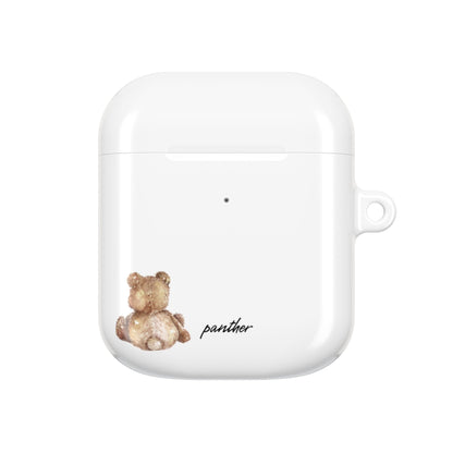 Cuddly Bear (White) AirPods/ Pro Cases.