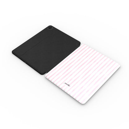 Blush Stripes Apple iPad Case.