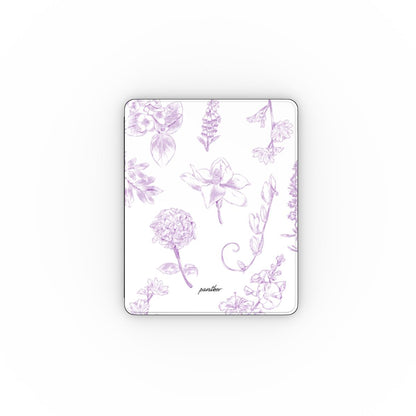 Lavender Botanica Apple iPad Case.