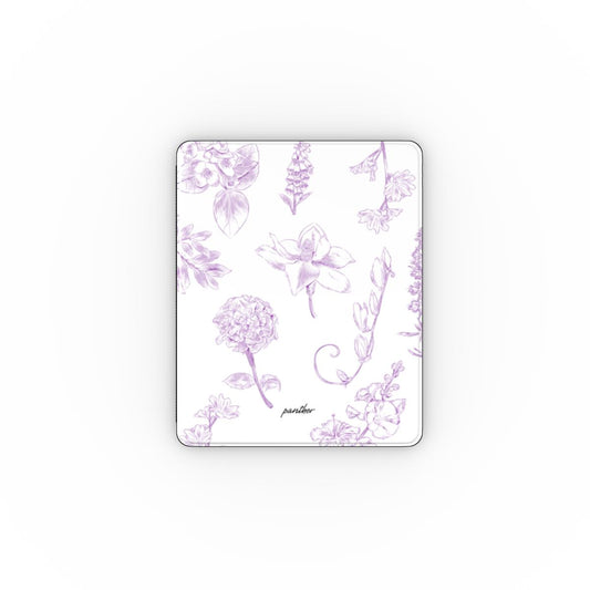 Lavender Botanica Apple iPad Case.