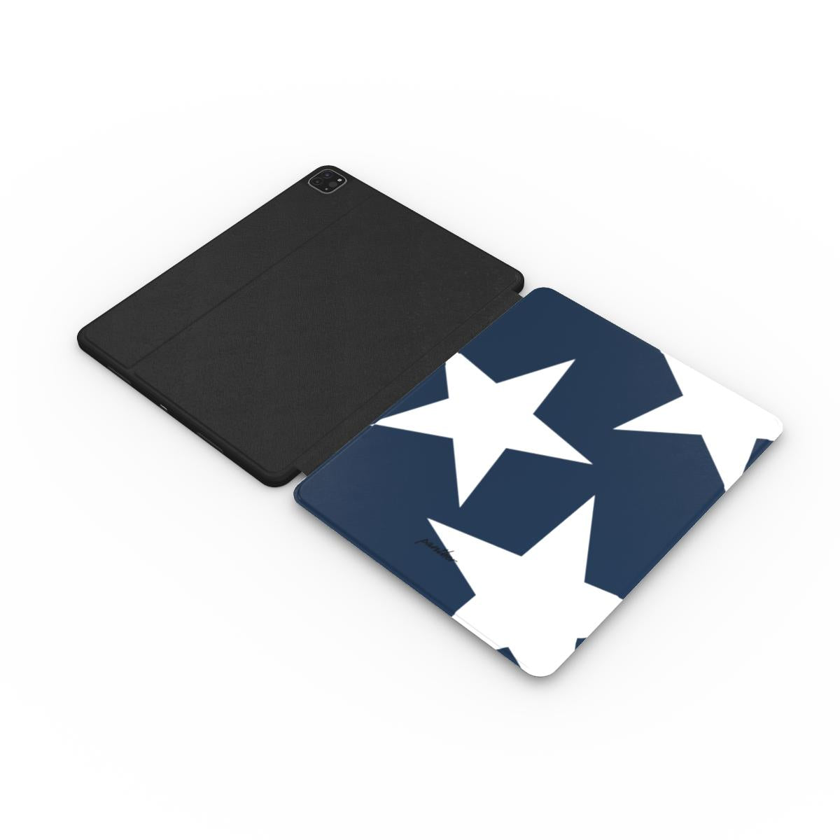 Pretty In Navy Apple iPad Case.