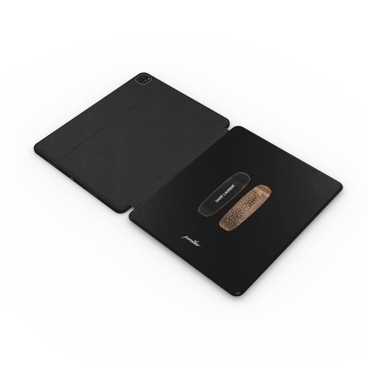 Panther Skateboards (Black) Apple iPad Case.
