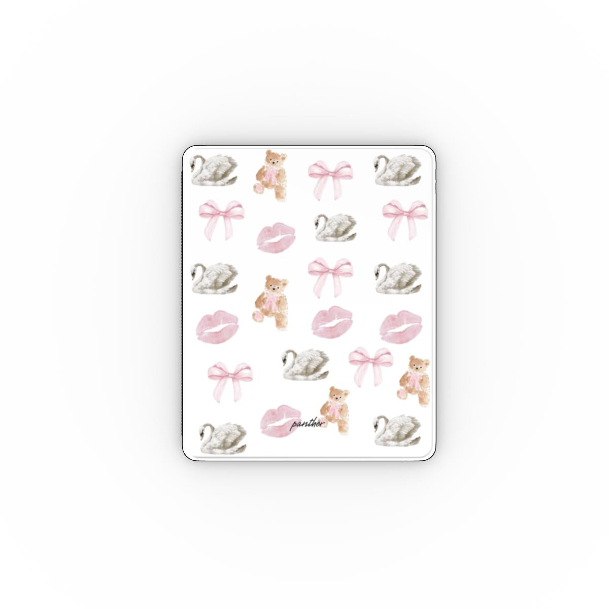 Light Pink Preppy Apple iPad Case.