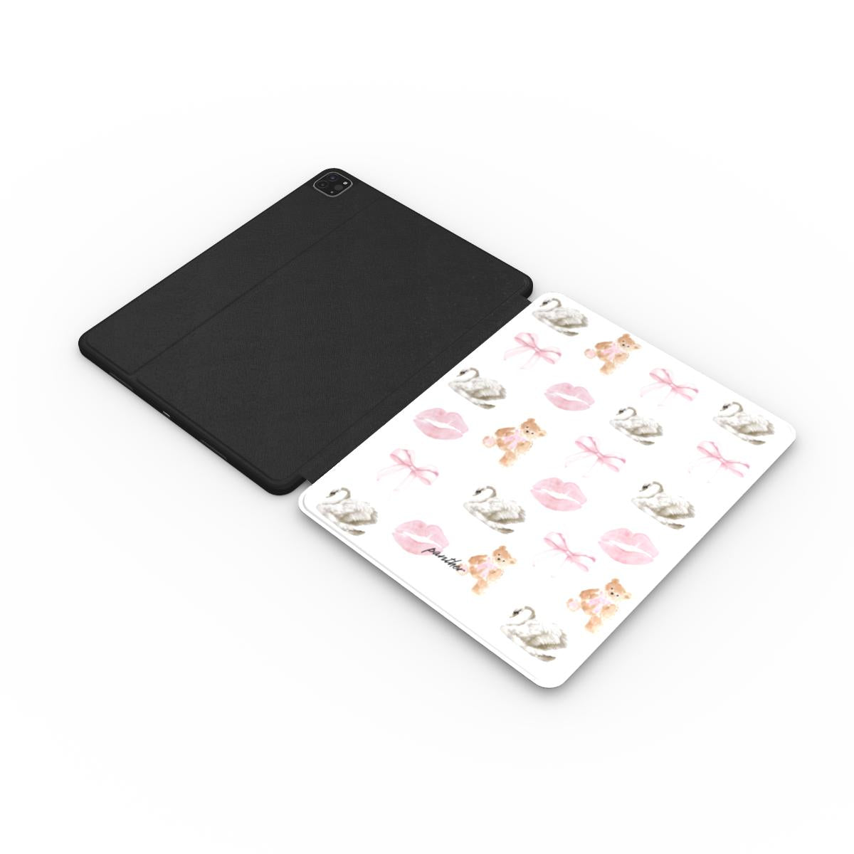 Light Pink Preppy Apple iPad Case.