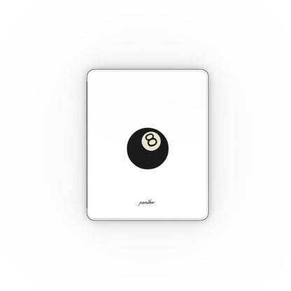 8 Ball (White) Apple iPad Case.