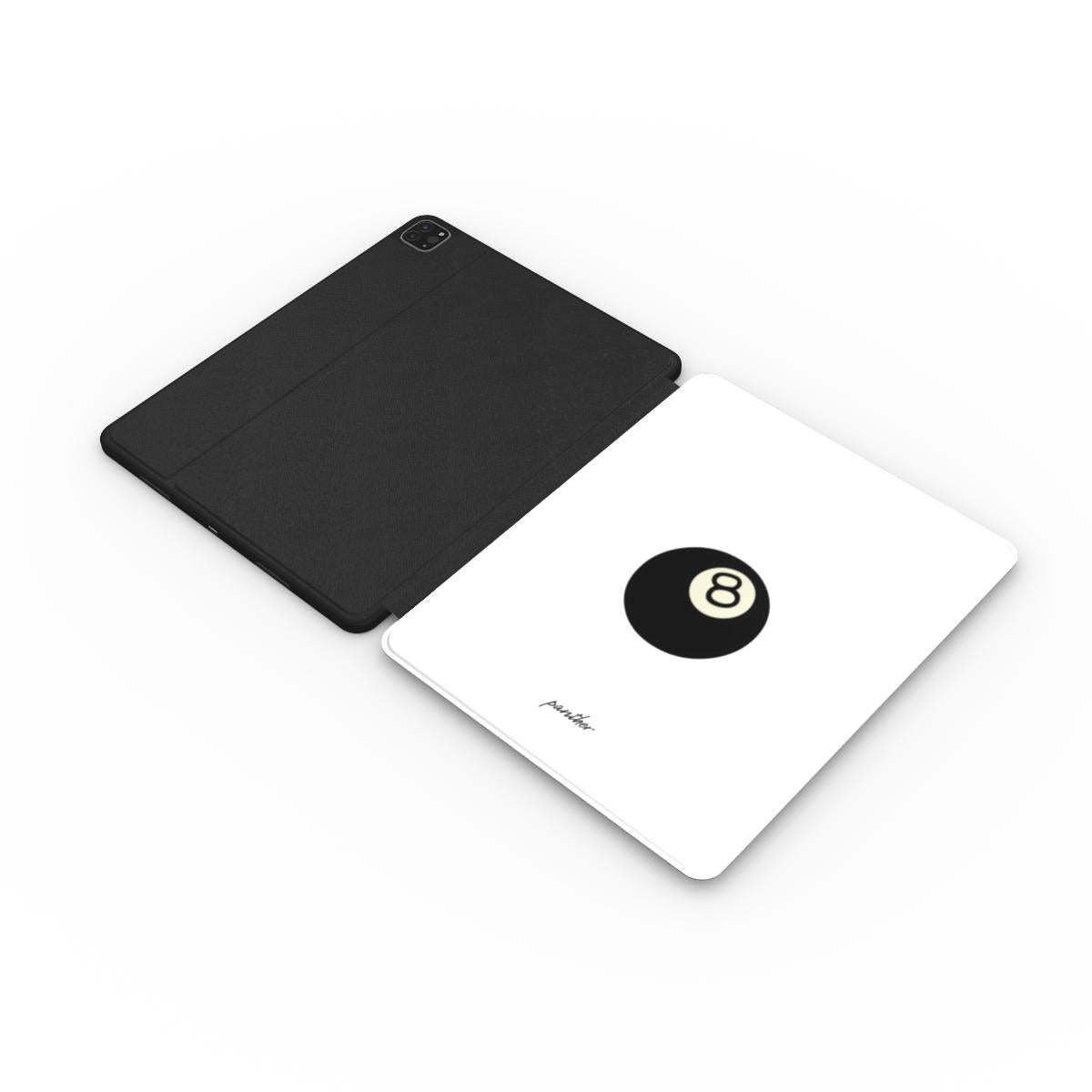 8 Ball (White) Apple iPad Case.