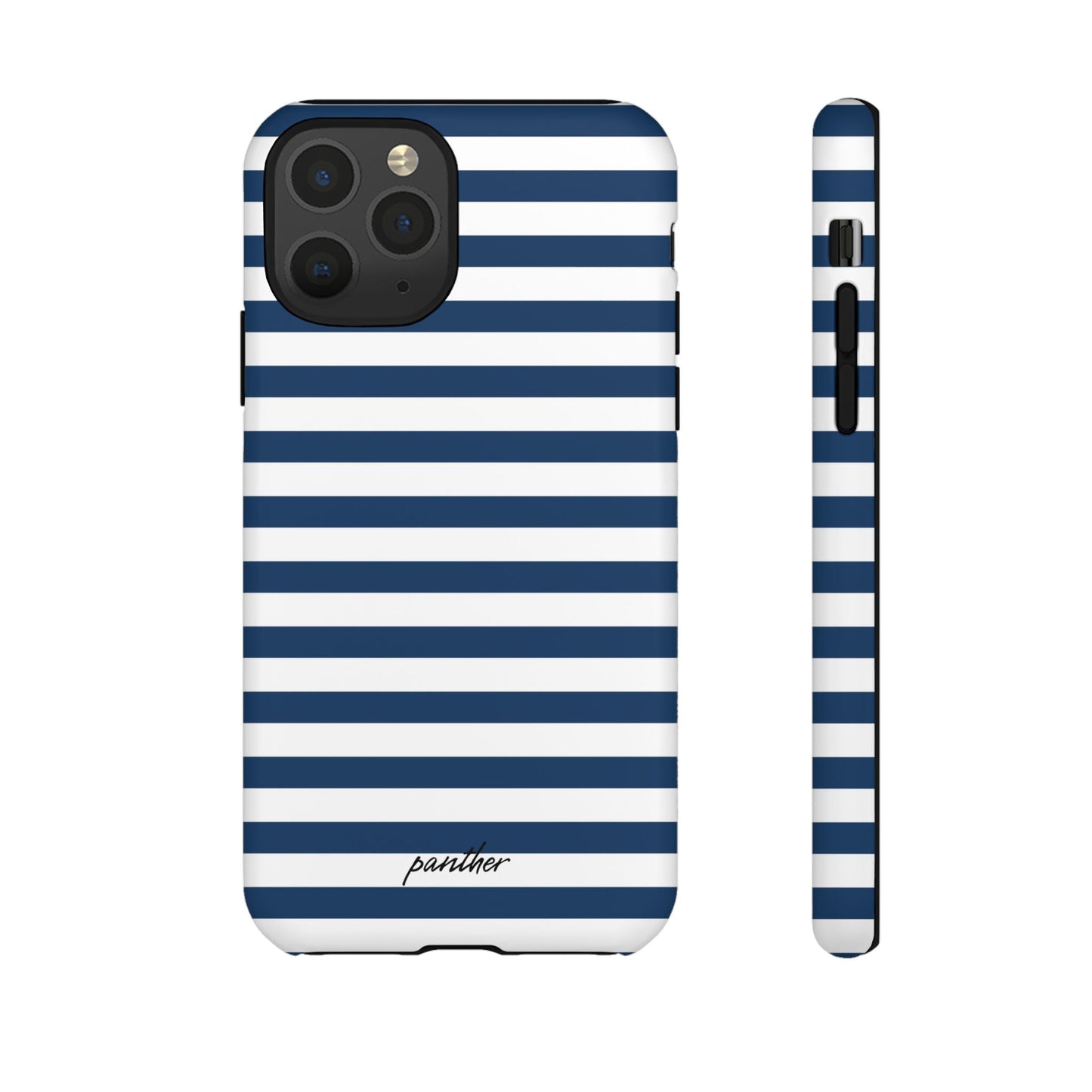 Navy Stripes.
