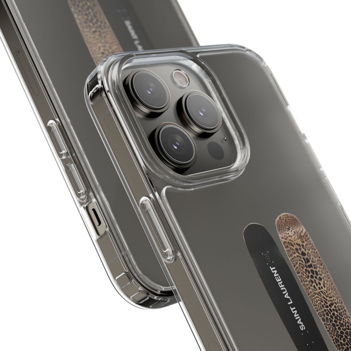 Panther Skateboard Clear Case