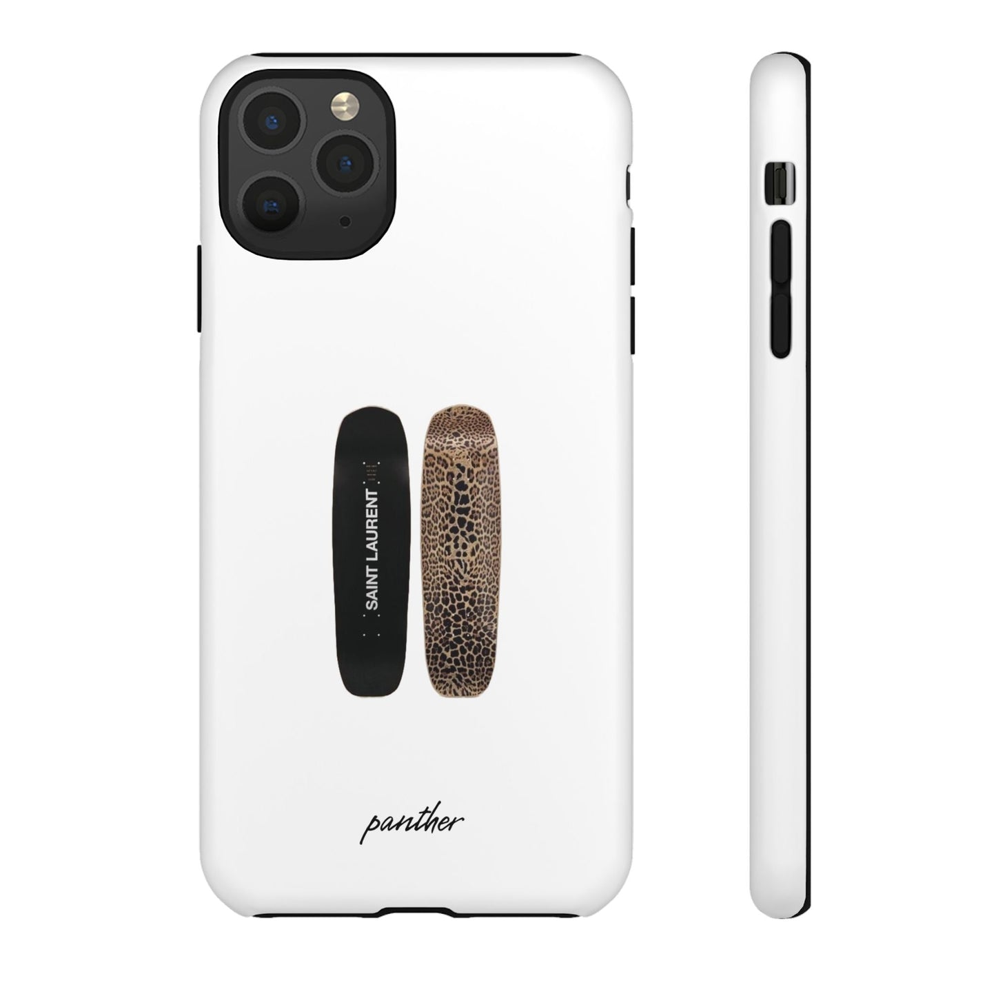 Panther Skateboards (White).